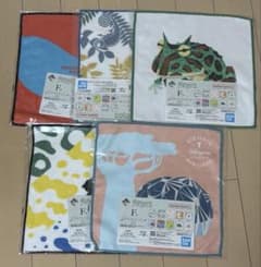 이치 반 쿠지 파충류 & 양서류 vol.2 F상 타월 컬렉션 5 장 정리 판매