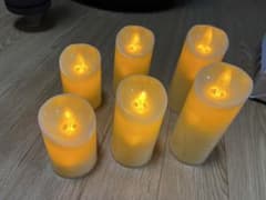 LED キャンドルライト　6個セットのサムネイル