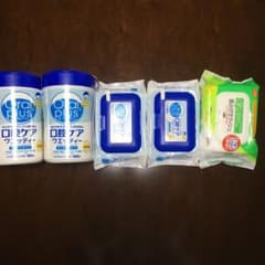 口腔ケア用ウエットティシュのサムネイル