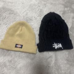 Dickies&ステューシー ニット帽2点セットのサムネイル