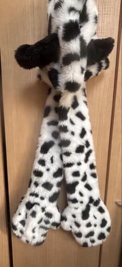 ダルメシアン柄ファーキャップのサムネイル