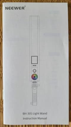 NEEWER BH-30S Light Wand 説明書のみ - 3