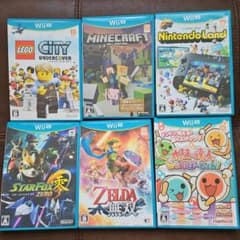 Wii U　ソフト　６本のサムネイル