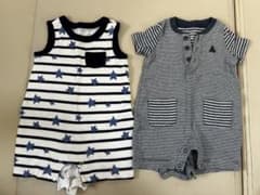 babyGap ベビー ロンパース 2点セット 0-3M 50cmのサムネイル