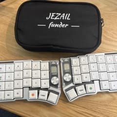 新品未使用 JezailFunder Cornix LP キーボード Cornix LP 無線 分割キーボード アルミ筐体 Bluetooth対応 ロー