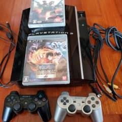 PS3本体　ソフト　コントローラーのサムネイル
