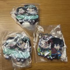 Demon Slayer: Kimetsu no Yaiba Character Bancho Rubber Mascot 3-Piece Set