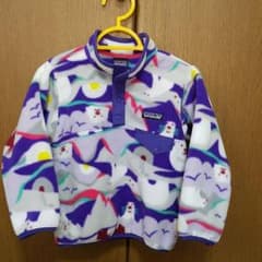 《未使用》パタゴニアキッズフリース3T♪のサムネイル