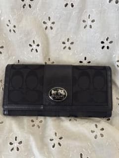 Coach ブラック 長財布のサムネイル