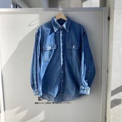 90s old UNIQLO デニムシャツ　ユニクロ　vintageのサムネイル