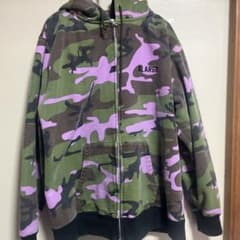 lilkichi様専用 XLARGE 迷彩柄 フルジップパーカー Lサイズのサムネイル