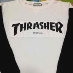 値下げ価格！THRASHER jouetieコラボトレーナーのサムネイル