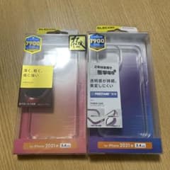 ELECOM iPhone 2021用ハイブリッドケース 5.4インチのサムネイル