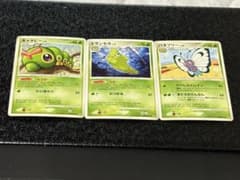 進化セット/DP4】 キャタピー トランセル バタフリー 計3枚 - メルカリ