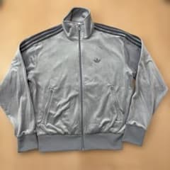 超希少❗美品 アディダス ベロアベッケンバウアートラックジャケット グレー3XL アディダス ベロア トラックジャケット - グレー | アディダス ジャパン