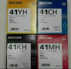 RICOH　インク　Lサイズ　4個セットのサムネイル
