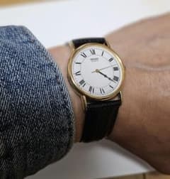 SEIKO シャリオ 1984年製 ヴィンテージ 稼働品 ローマンインデックス