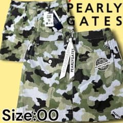 ◌*◌様 新品 パーリーゲイツ ストライプ迷彩 ミニスカート 定価31900