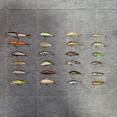 値下げ中】渓流ミノーまとめ売り 24点 ／レイチューン／ジャクソン
