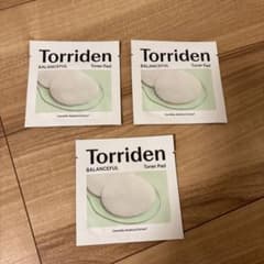 Torriden BALANCEFUL Toner Pad 試供品 3包セット - 3