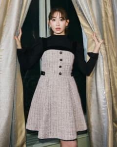 ワンピース Herlipto Gabriel Tweed Mini Dress S herlipto Margaux Tweed Mini Dress S - メルカリ