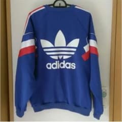 90s アディダスオリジナルス　ビッグロゴ　トレーナーのサムネイル