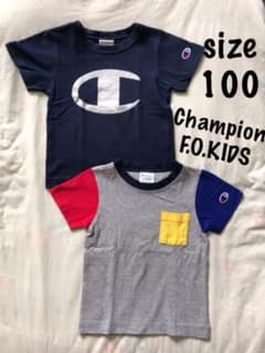 チャンピオン F.O.KIDS Tシャツ100cm☆2枚セットのサムネイル