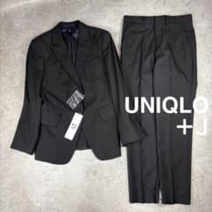 未使用 ユニクロ UNIQLO プラスジェイ +J カシミヤ セットアップスーツ