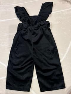 SEASON REASON フリル サロペット ブラック 90cmのサムネイル