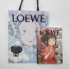 LOEWE メルカリ - ショッパーの人気アイテム 千と千尋 2026年最新】loewe 　　　　ショッパー＆ノート ❣️千と千尋の神隠し ラッピング・包装