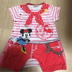 値下げ  ディズニー ミニーちゃんロンパースのサムネイル