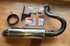 ホンダ フュージョン スーパーローダウン用マフラーセット サワダ