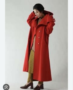 mici ノーカラーコートREDのサムネイル