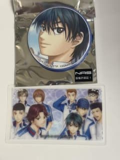 新テニスの王子様 ローソン ドキサバ缶バッジ クリアシート越前