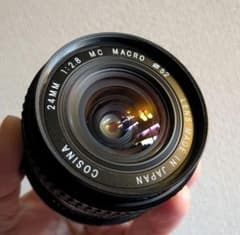 COSINA 24MM F2.8 MC MACRO レンズ - メルカリ