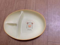 日本製　子ども食事用 レンジ可、消毒可　ランチプレート 3つ仕切りのサムネイル