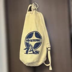 HYSTERIC GLAMOUR ワッフル素材 巾着型バッグ　リュック　イエロー HYSTERIC GLAMOUR ワッフル素材 巾着型バッグ リュック イエロー