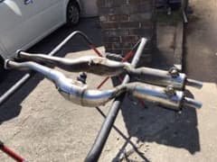 ヤマハ　tzr250 3MA   チャンバー　マフラーのサムネイル