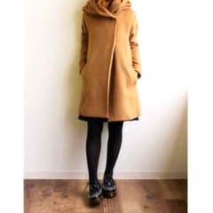 【kastane】BIGフードコート【キャメル】のサムネイル
