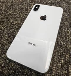 Apple iPhone X ホワイト64GB SIMフリー - メルカリ