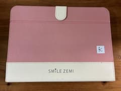 SMILE ZEMI タブレットケース ピンク - メルカリ