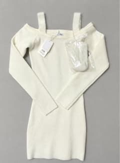 新品　GYDA ジェイダ　ワンピース　白のサムネイル