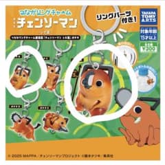 チェンソーマン　つながリングチャーム　ポチタ　AB セットのサムネイル