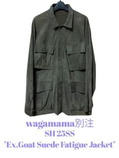 ワガママ別注】SH Ex.Goat Suede Fatigue Jacket - メルカリ