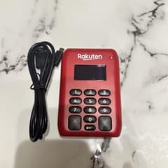 楽天ペイ カードリーダー R Pay 楽天ペイ店舗用 レッド - メルカリ