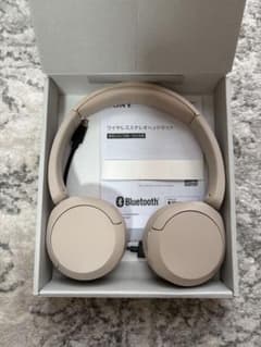SONY ヘッドホン Bluetoothベージュのサムネイル