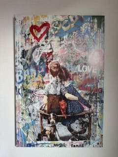 【超希少 美品】グラフィティアート アートパネル 壁掛け インテリアのサムネイル
