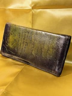 最終SALE★Berlutiベルルッティ長財布★カリグラフィパティーヌ★グリーンのサムネイル