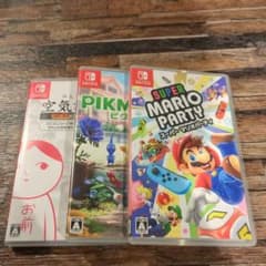 任天堂Switch カセット 3本セットのサムネイル
