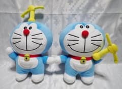 ドラえもん　回るタケコプター ぬいぐるみ 2体セット